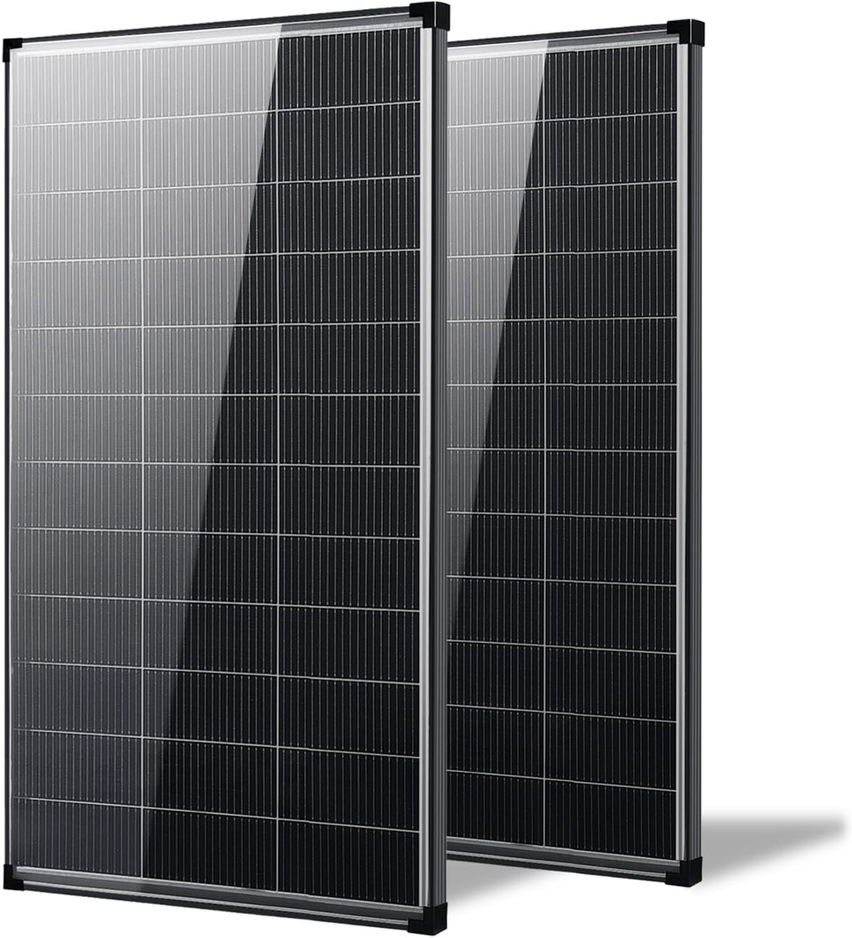 AeternaSol Panel solar 400w,2pcs 200 vatios Panel solar bifacial,12...