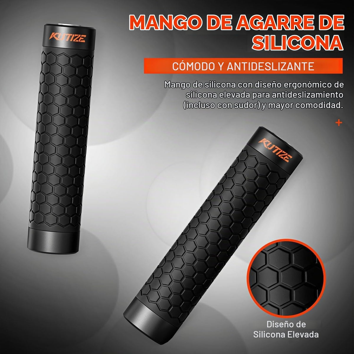 KUTIZE Cuerda de saltar, cuerda de saltar pesada para hombres y muj...