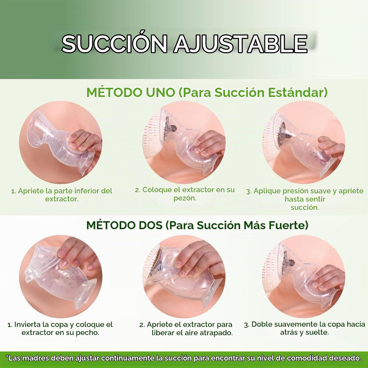haakaa Extractor de leche manual con juego de tapones de flores, bo...