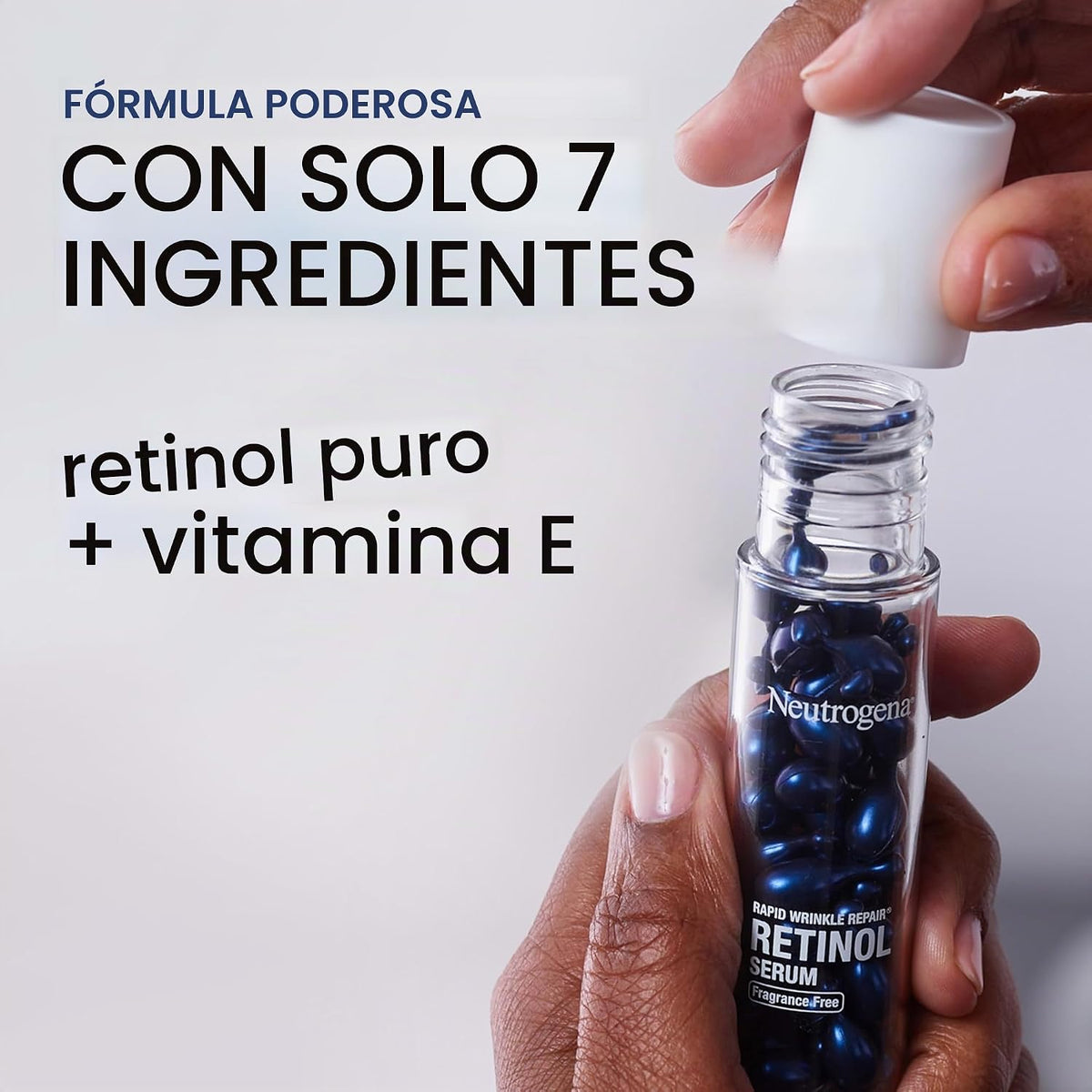 Neutrogena - Cápsulas de suero facial de retinol para reparación rá...
