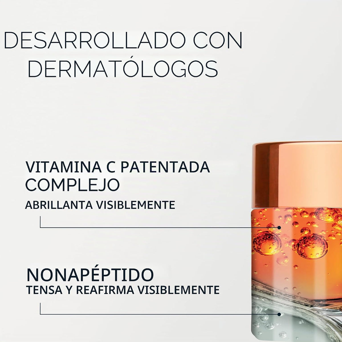 RoC Multi Correxion Revive + Glow 10% vitamina C hidratante facial,...