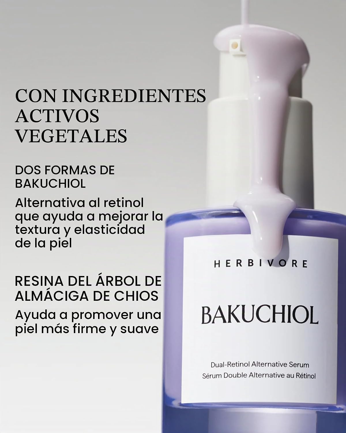 HERBIVORE Bakuchiol Retinol Suero alternativo | Anti-envejecimiento...