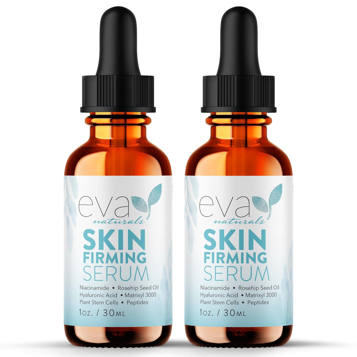 Eva Naturals Suero reafirmante de la piel con ácido hialurónico, vi...