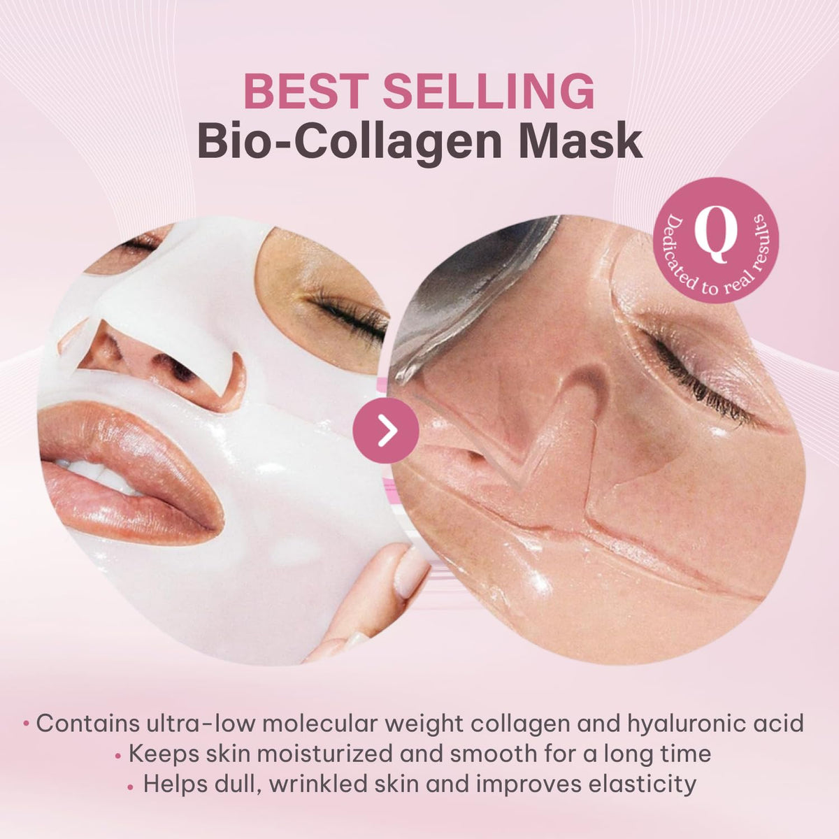 Quasi Mascarilla facial de bio-colágeno durante la noche \u2013 Mas...