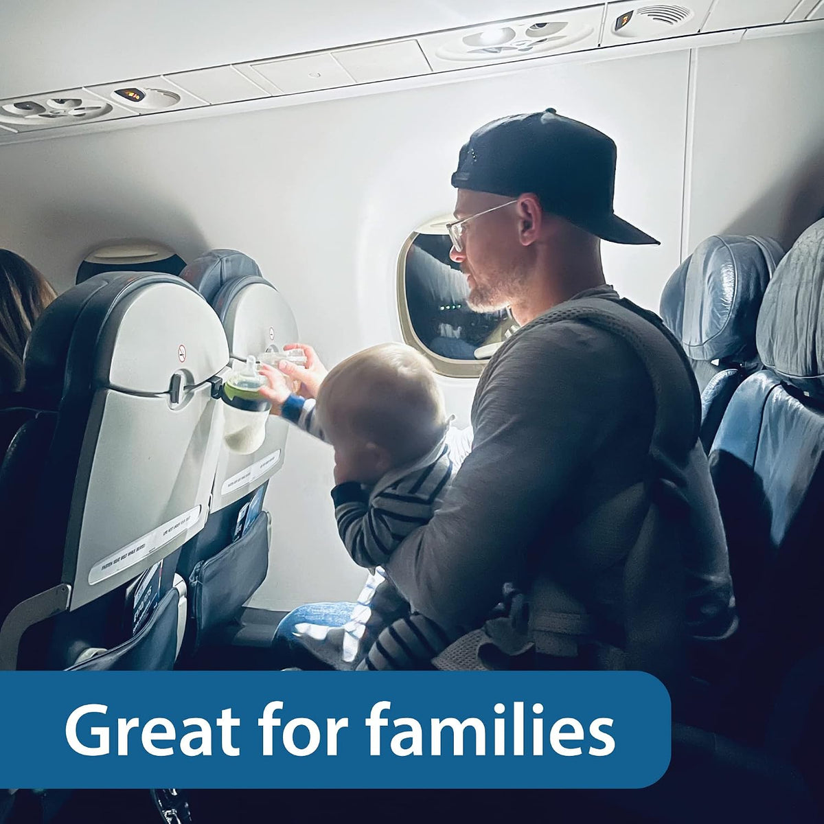 FLYGA Bebida de avión o soporte para teléfono accesorio de viaje (r...