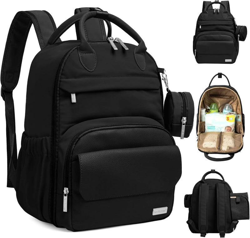 KeaBabies Mochila para Pañales - Mochilas Multifuncionales de Viaje...