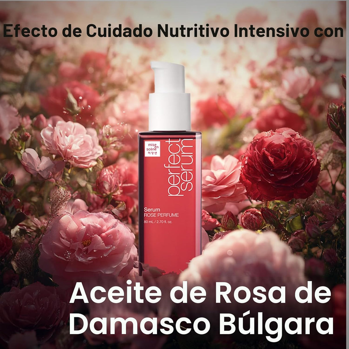 Mise En Scene Perfect Rose Perfume Serum - Hair Refreshing Oil for...