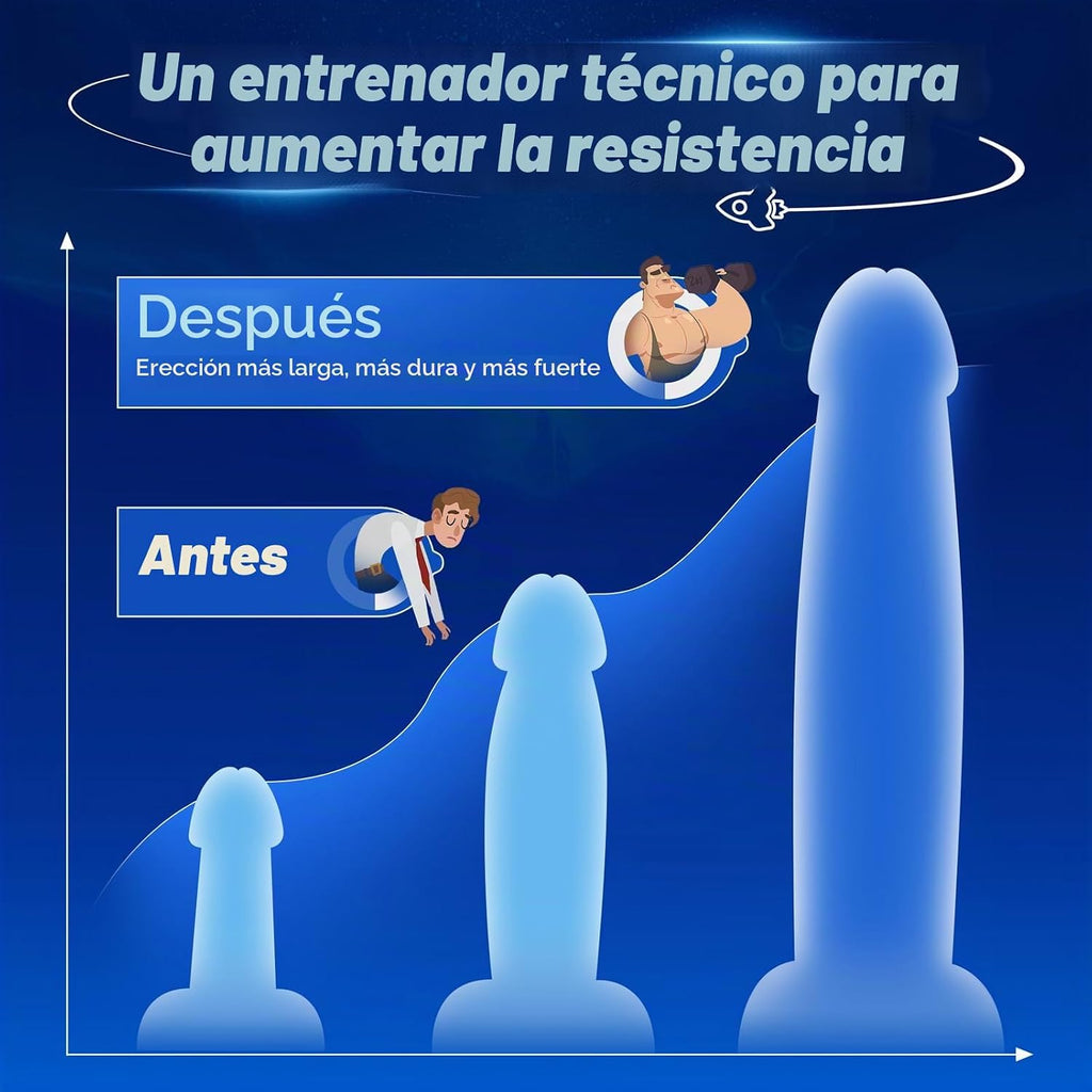 Juguetes sexuales para hombres para hombres, vibrador de pene \u201...