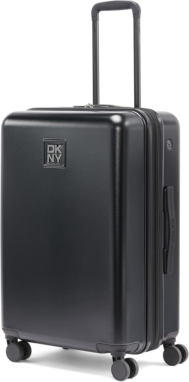 DKNY Amazon Exclusive On the Go - Maleta rígida de 25 pulgadas, lig...