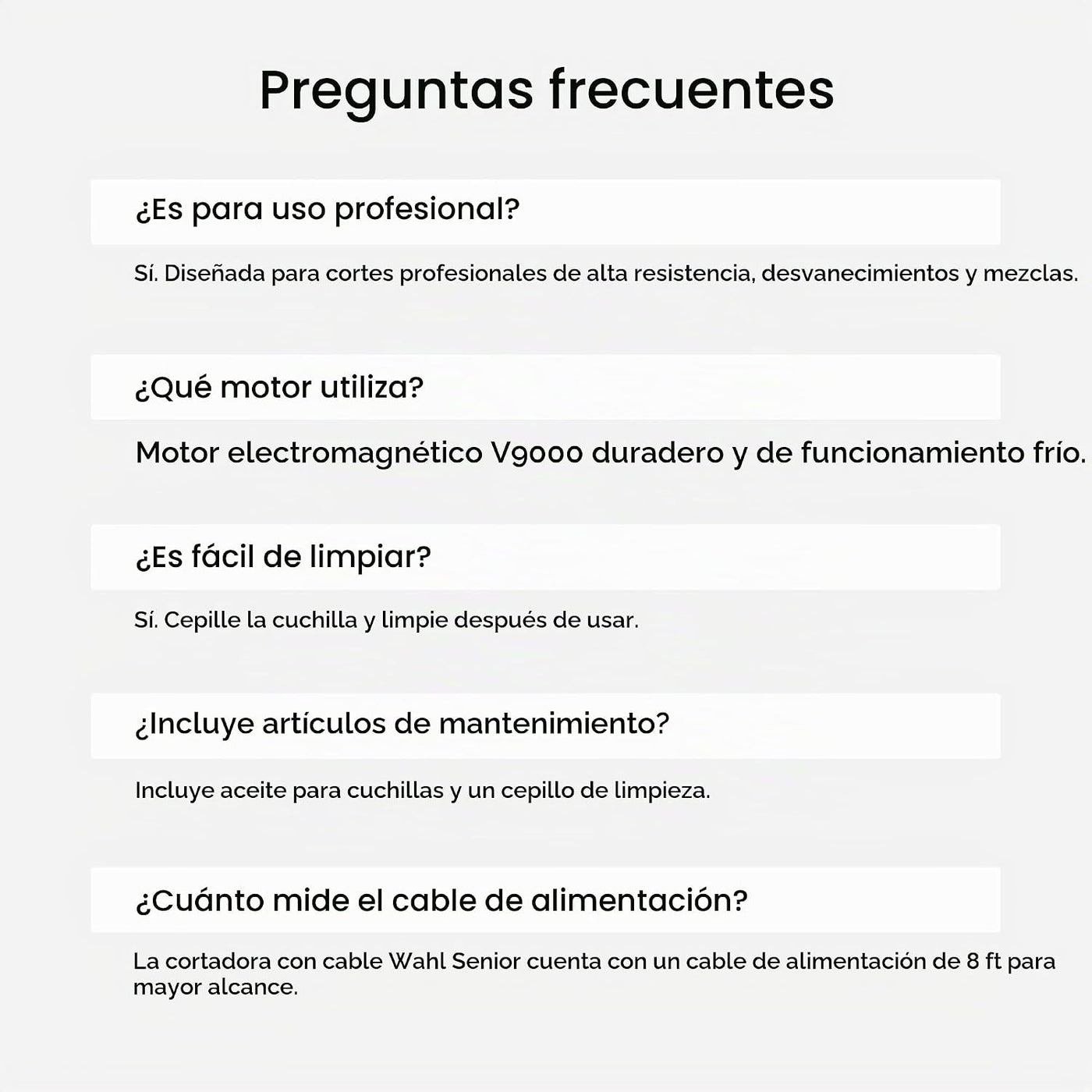 Maquinilla de Wahl Professional Senior # 8500 electromagnética, ori...
