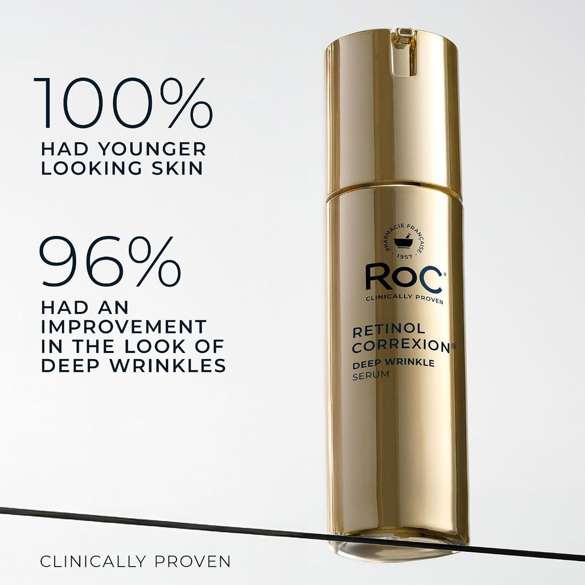 RoC Retinol Correxion Deep Wrinkle Retinol Face Serum con ácido asc...