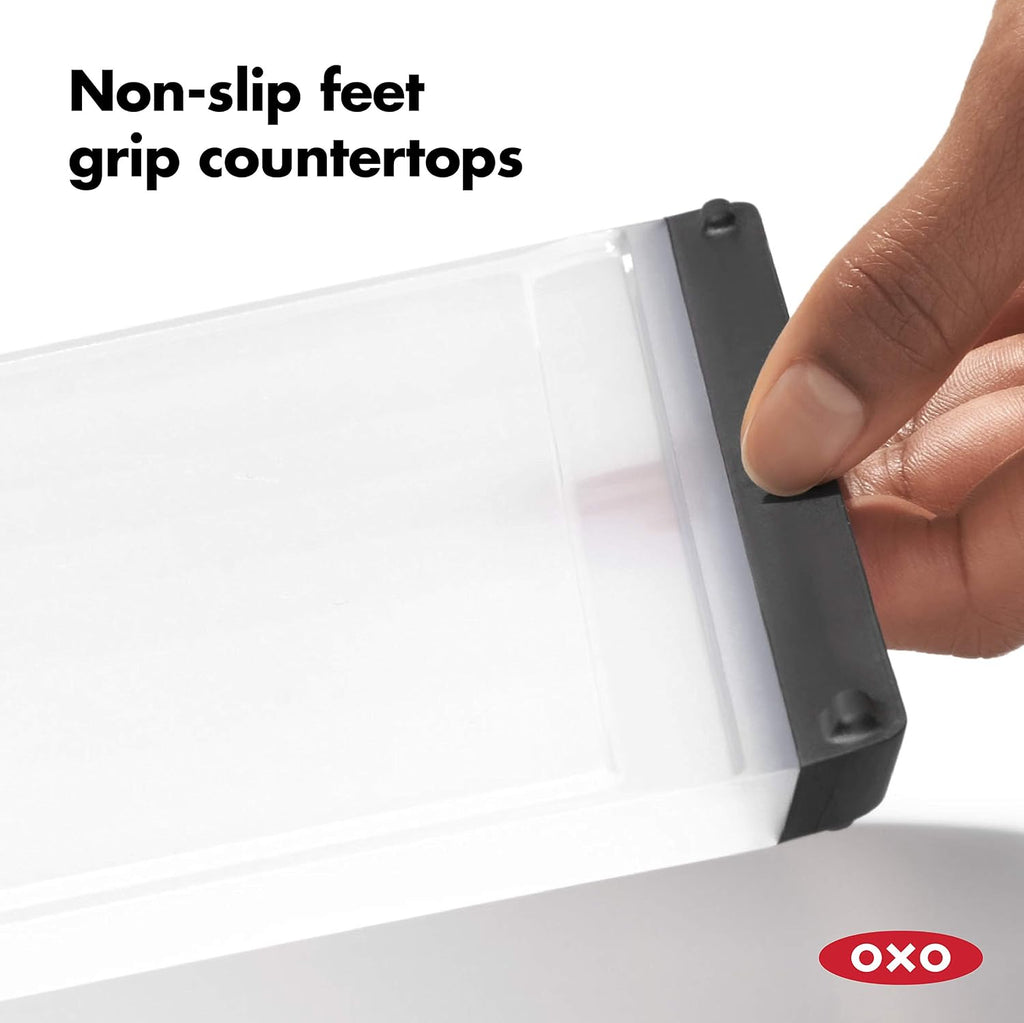 OXO Good Grips - Tabla de cortar de plástico para preparación | Sup...