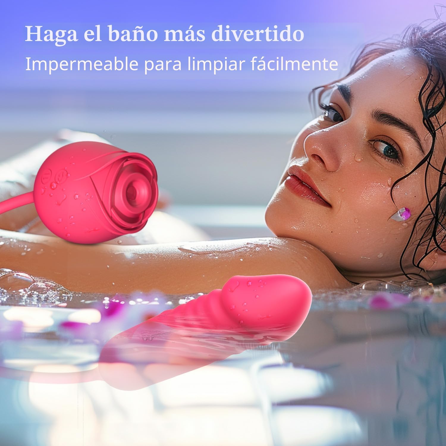 MOOLIGIRL Juguete de Rosa para Mujeres, Juguetes Sexuales, Vibrador...