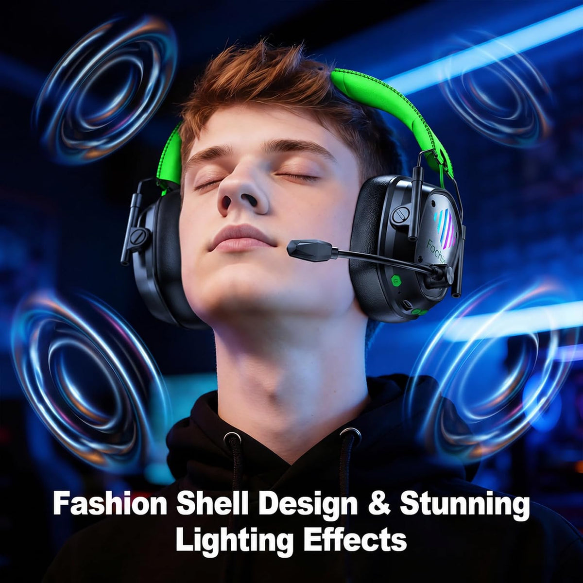 Fachixy FC200 Auriculares Gaming para PC para PS4, PS5, Switch, Xbo...