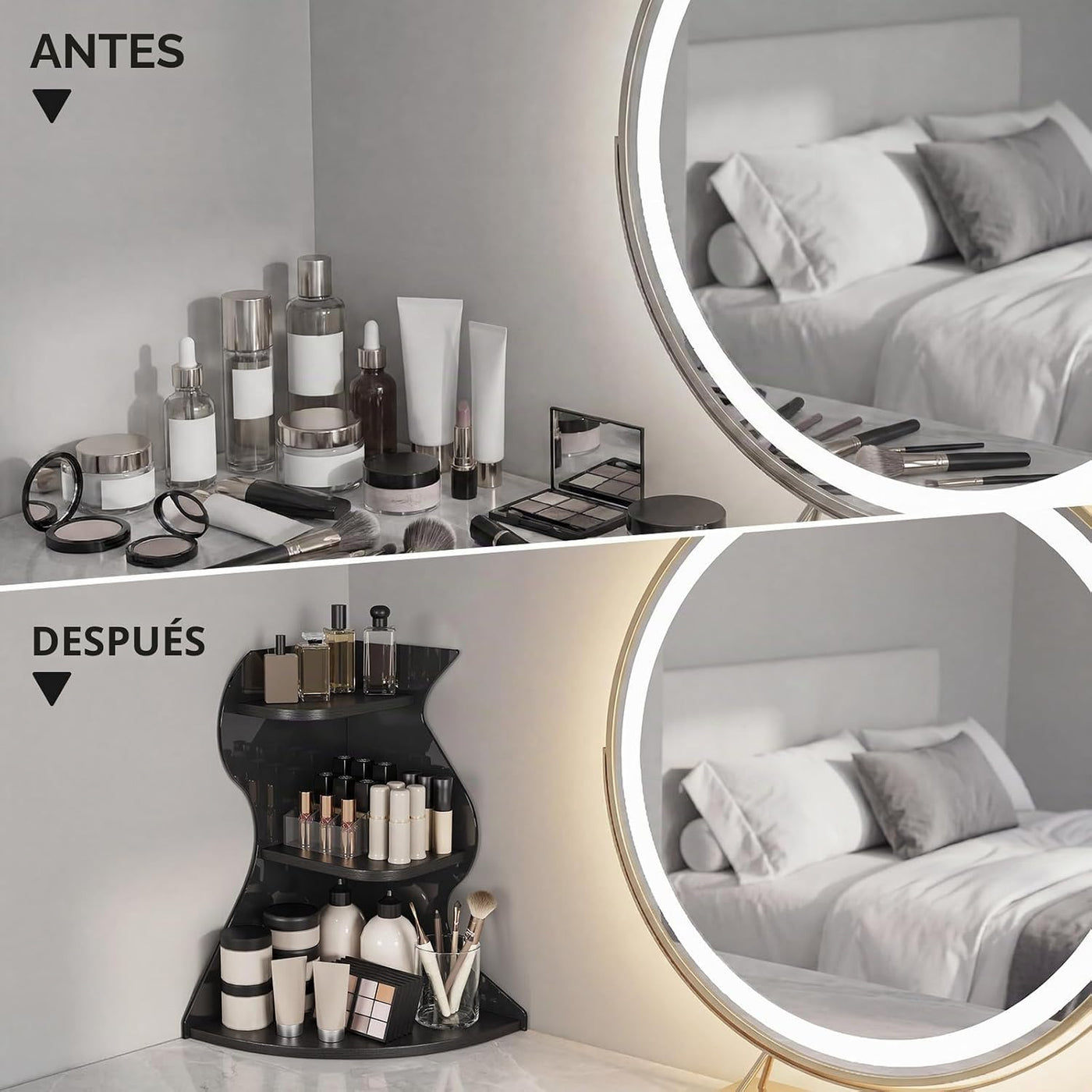 Organizador de mostrador de baño, organizador de mostrador de baño,...