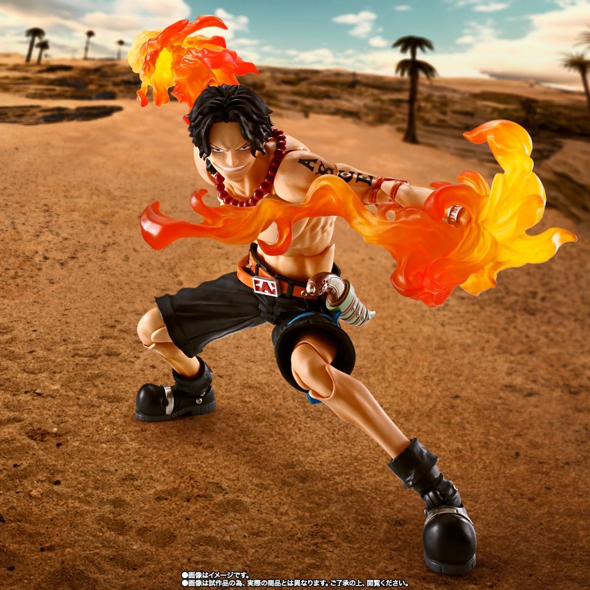 TAMASHII NATIONS - Una pieza - Portgas D. Ace -Fire Fist- S.H.Figua...