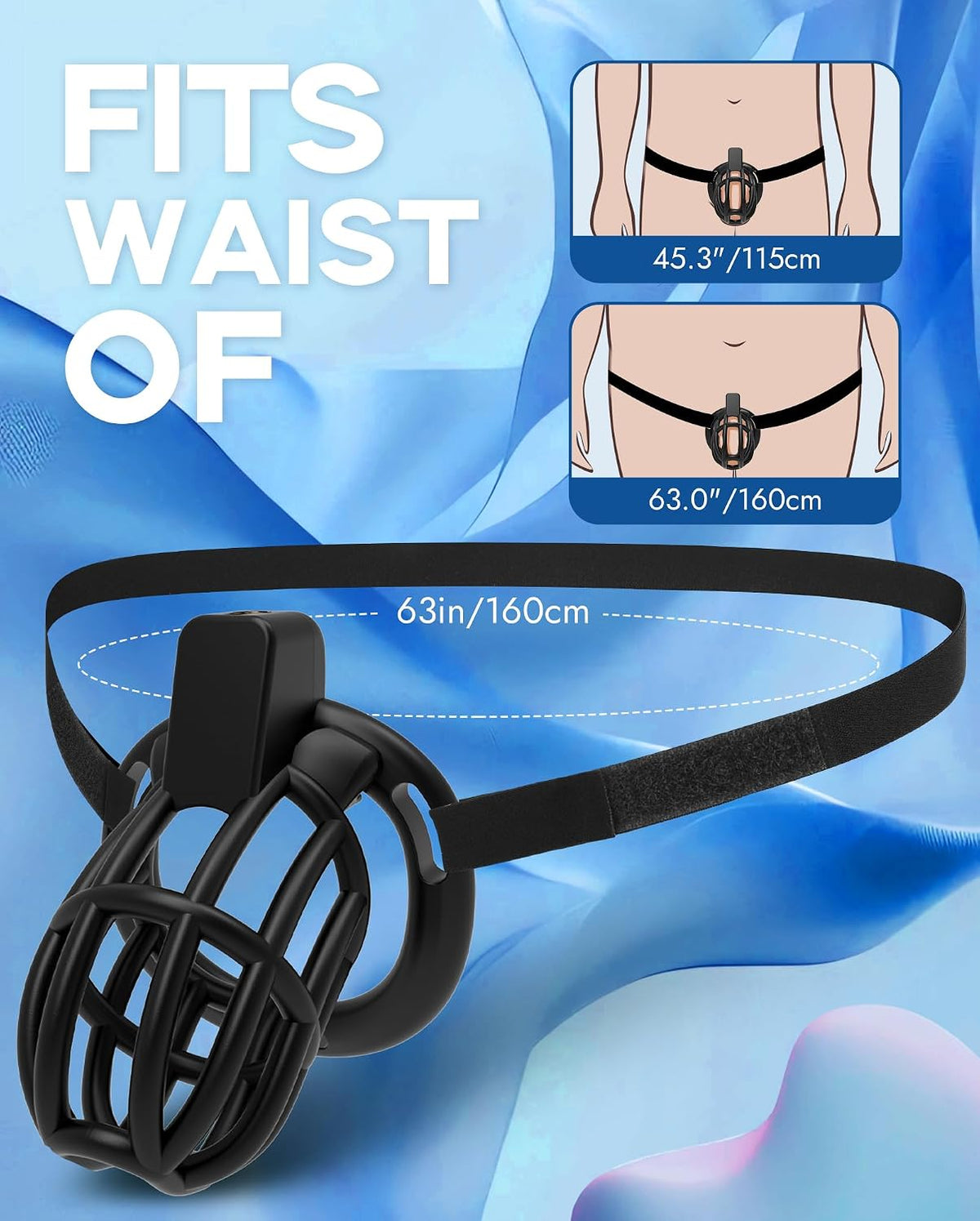 Cinturón de Castidad Masculino Jaula para Pene - UTIMI Dispositivos...