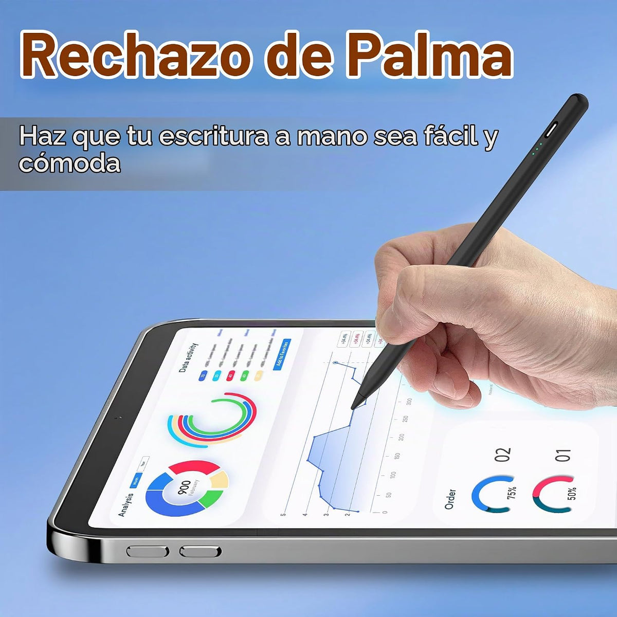 Lápiz óptico para iPad 2026-2018, lápiz de carga rápida de 15 minut...