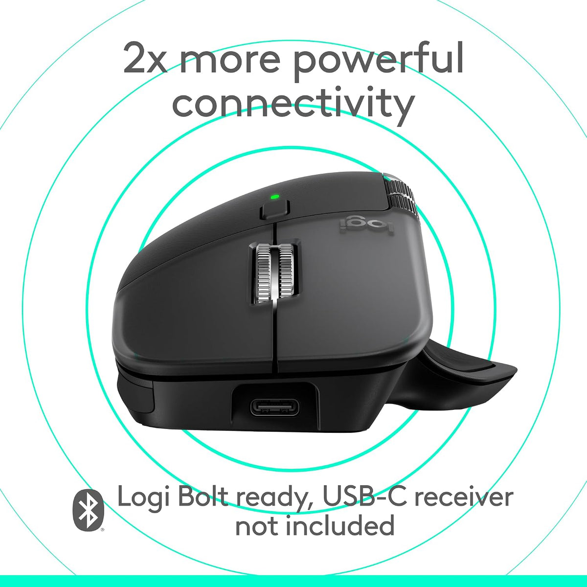 Logitech MX Master 4 para Mac, ratón ergonómico Bluetooth con retro...
