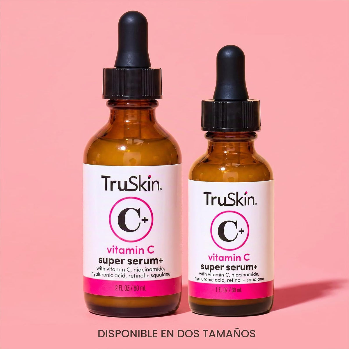 TruSkin - Suero de vitamina C+ para rostro con retinol y niacinamid...
