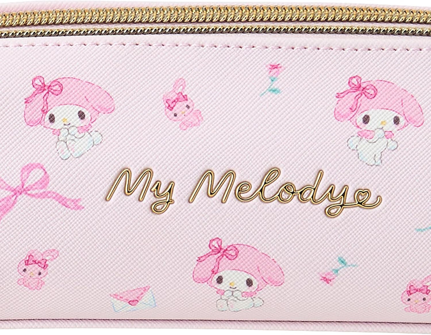 Sanrio My Melody 534595 - Estuche para bolígrafo con doble cremallera