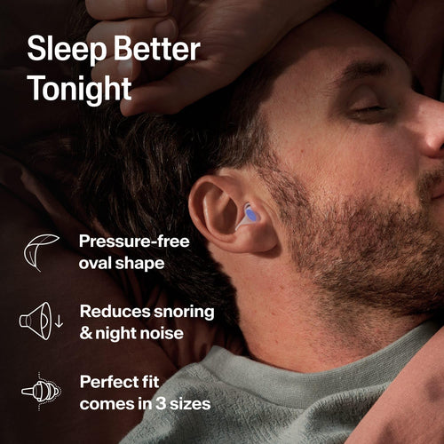 Alpine SleepDeep Tapones para los oídos para dormir, duermen de lad...
