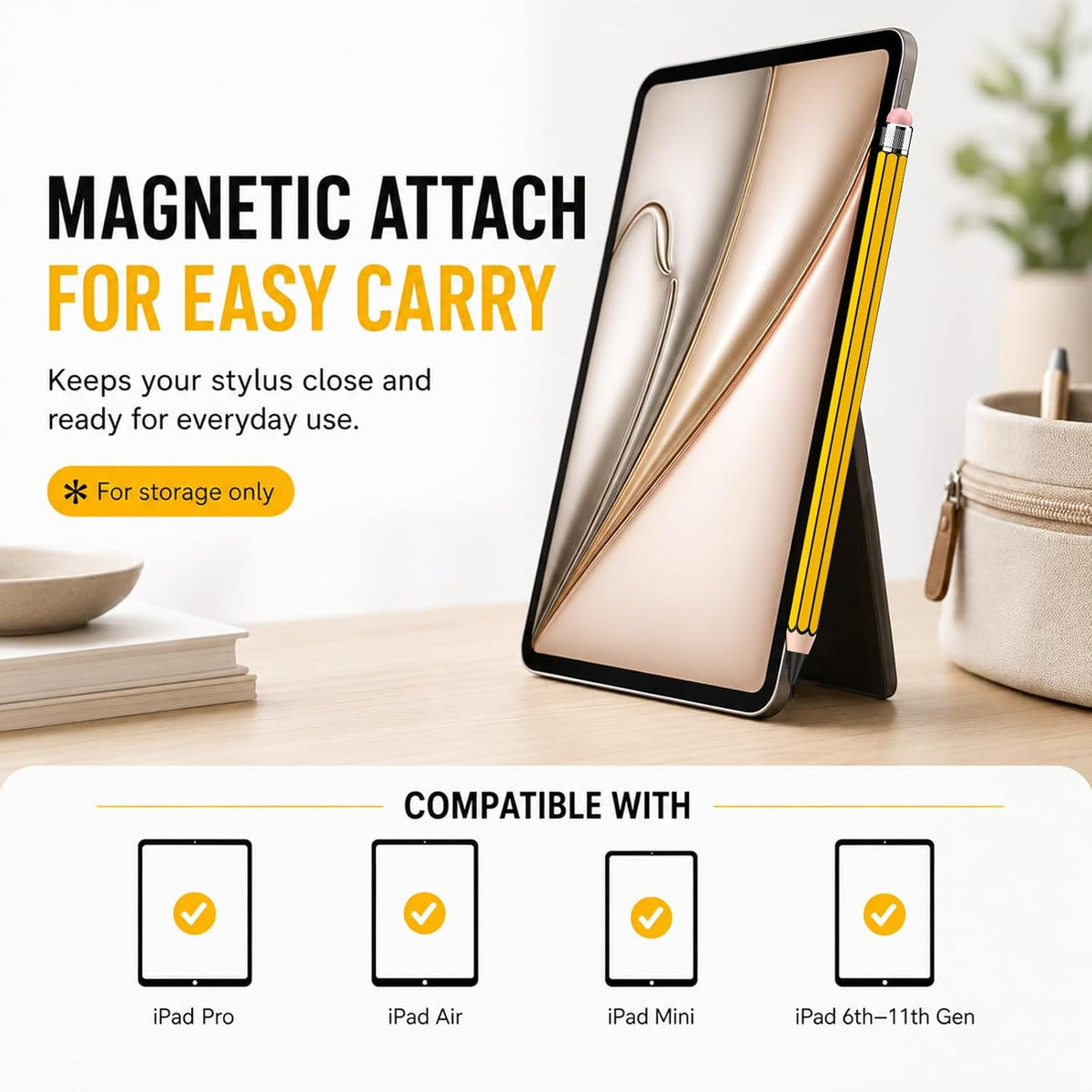 HATOKU Lápiz óptico estilo lápiz para Apple iPad 2018-2026, sin | C...