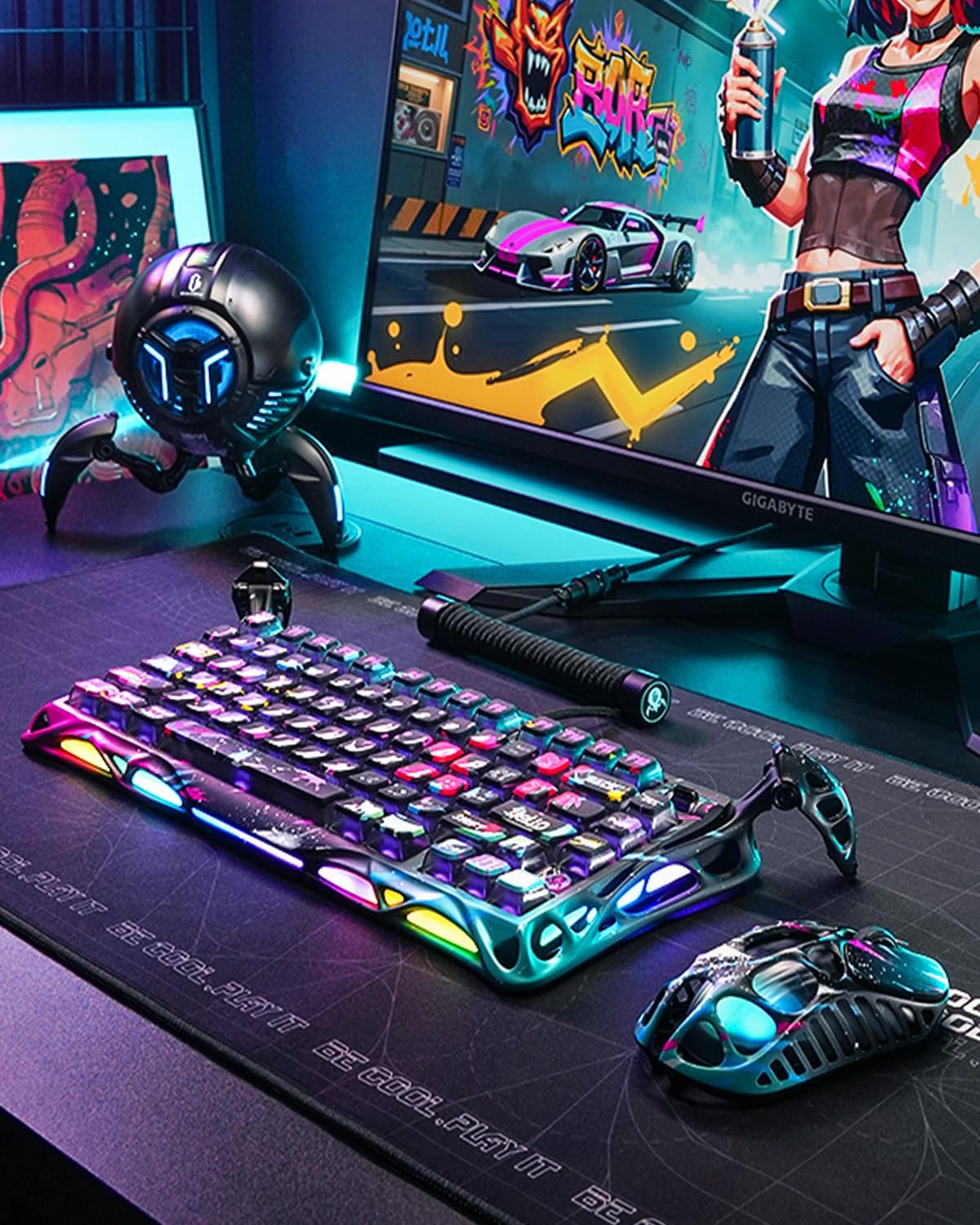 GravaStar Mercury V75 PRO Teclado para juegos con efecto Hall, tecl...