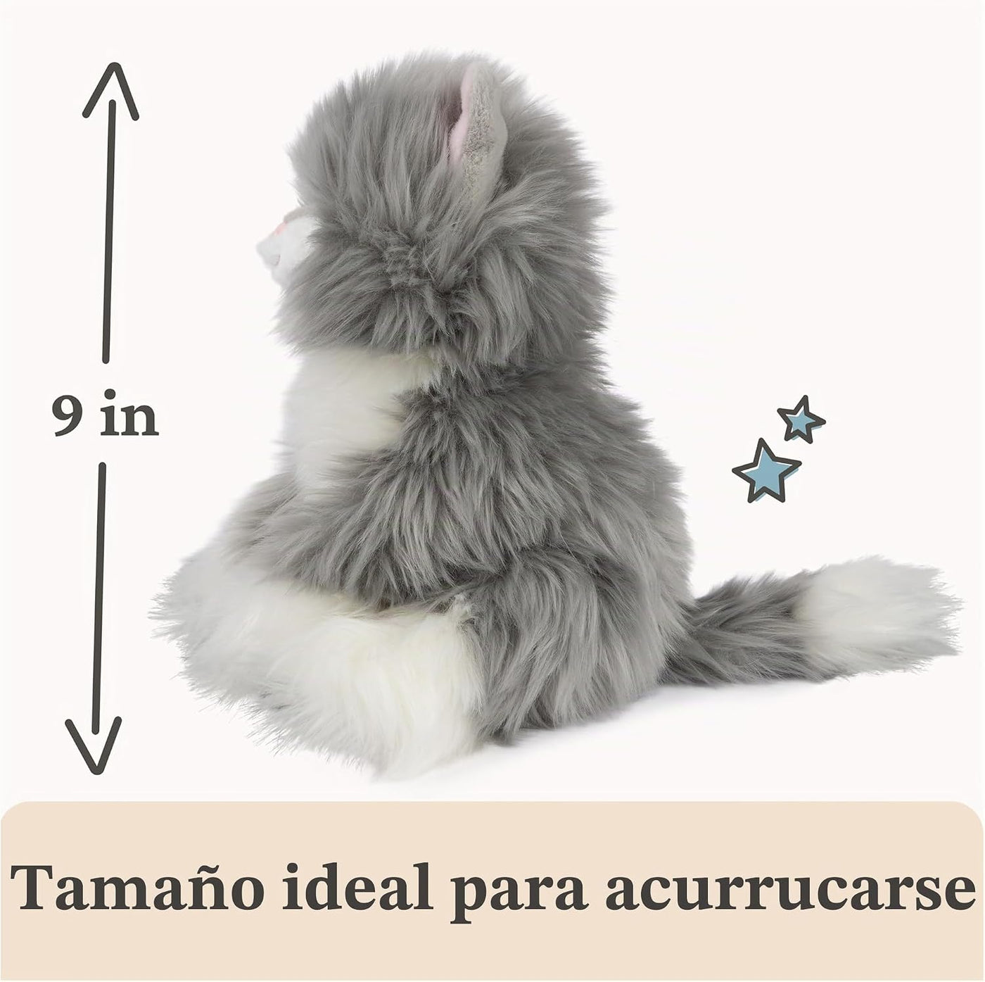 GUND Camilla Kitten - Peluche de gato de alta calidad para edades d...