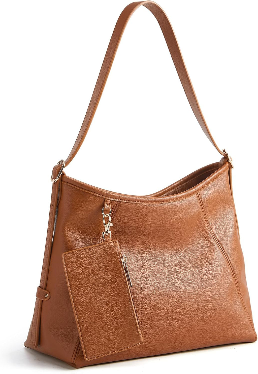 Missnine Bolso Hobo para mujer de piel sintética, bolso cruzado con...