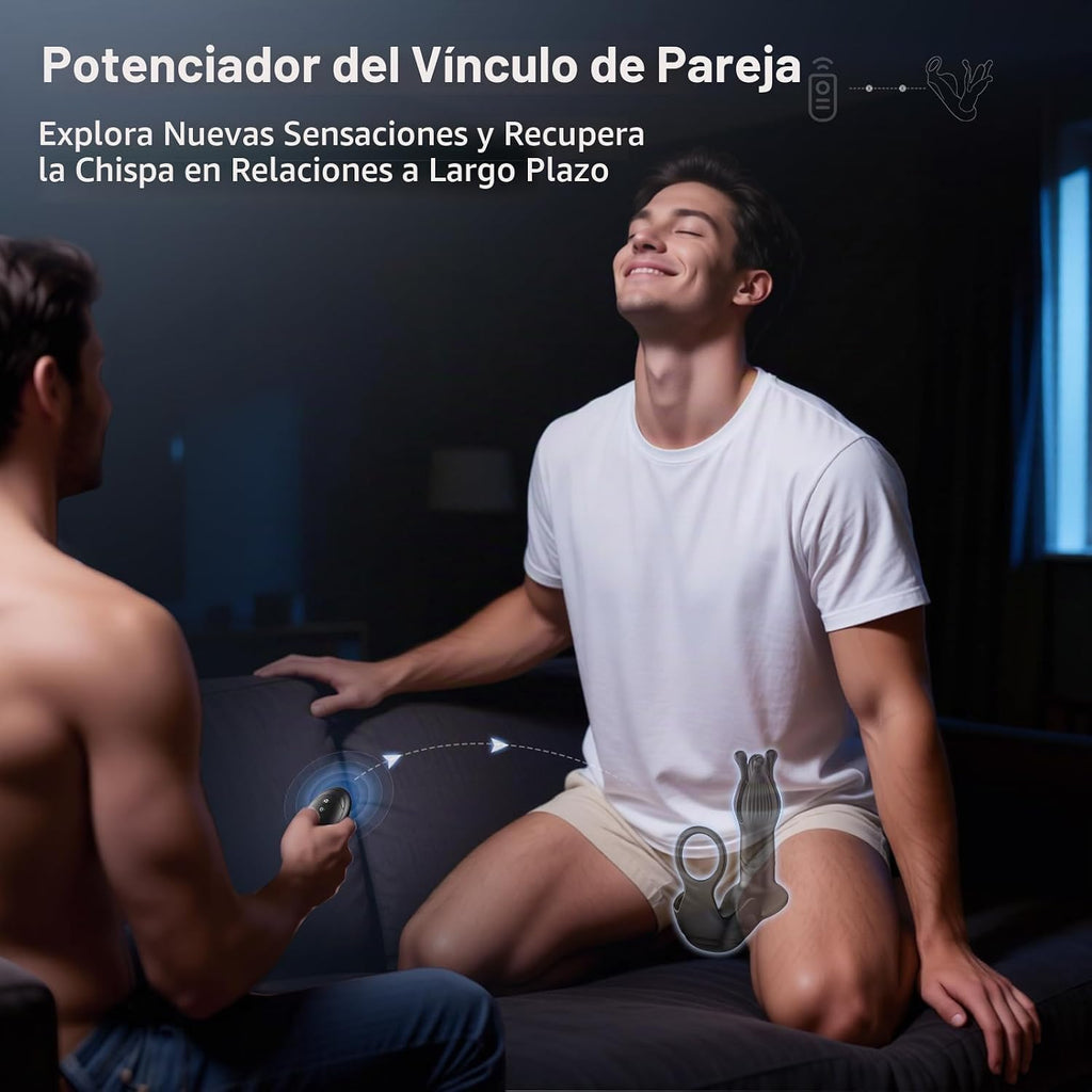 BEISAR Masajeador de próstata, juguetes anales alimentados por IA,...