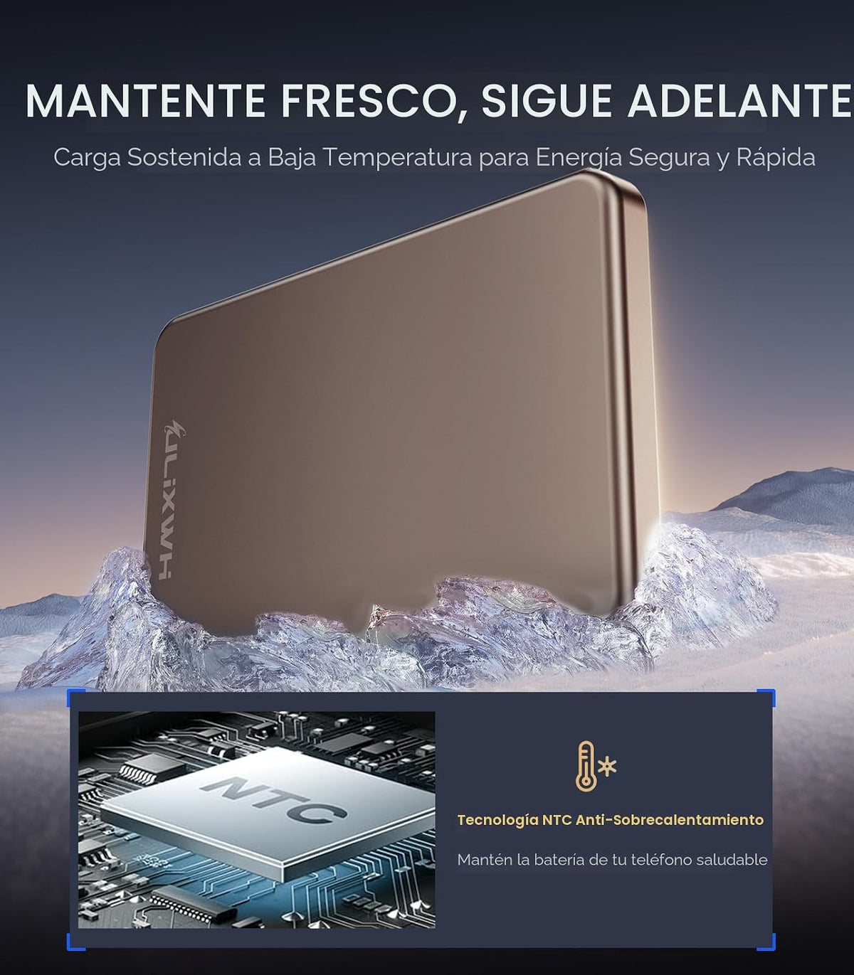 ULiXWH [0.3" Ultra Delgado] [Hecho en Aleación] para Magsafe Ca...