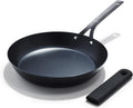 OXO Sartén de Acero al Carbono Pre-Sazonado Obsidian, Sartén de Fre...
