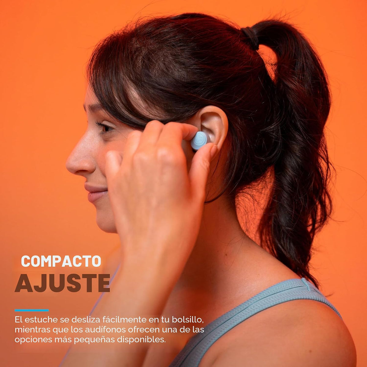 JLab Go Air Pop+, auriculares inalámbricos verdaderos, auriculares...