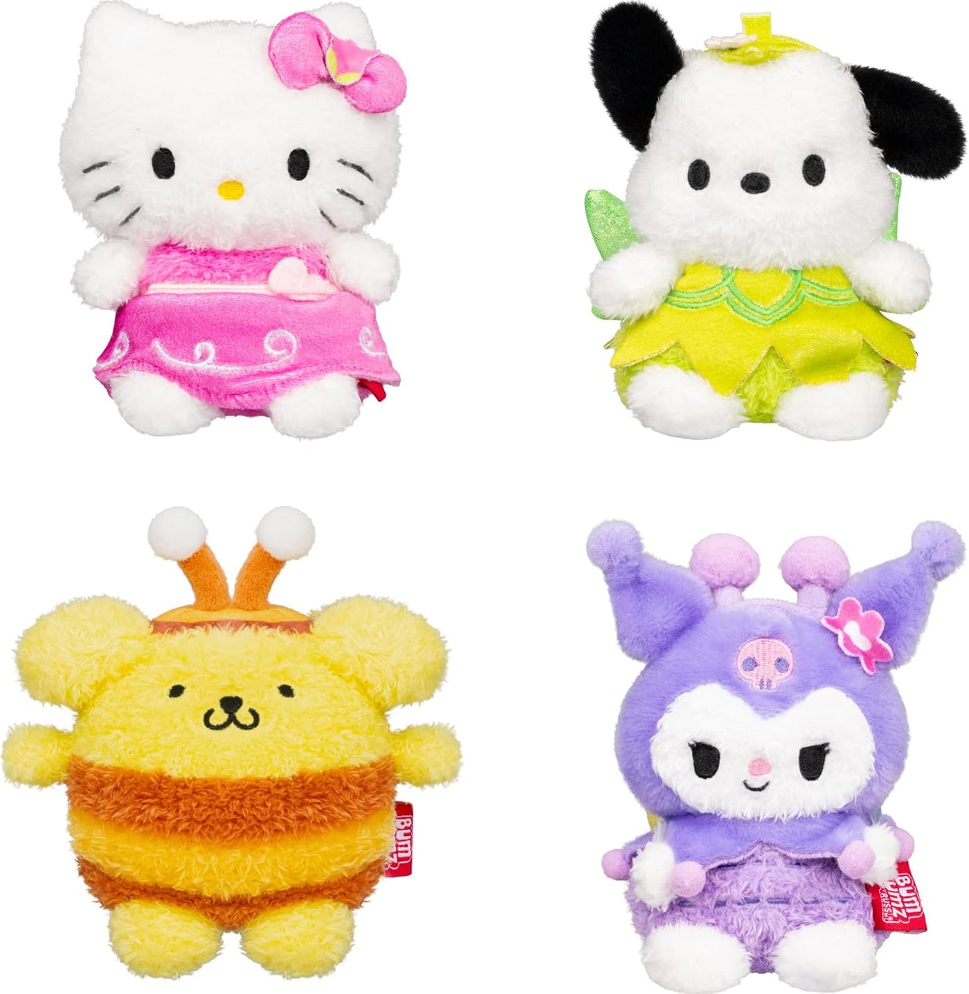 BumBumz Hello Kitty®and Friends FairyGardenBumz 4-Pack de 4.5 pulga...