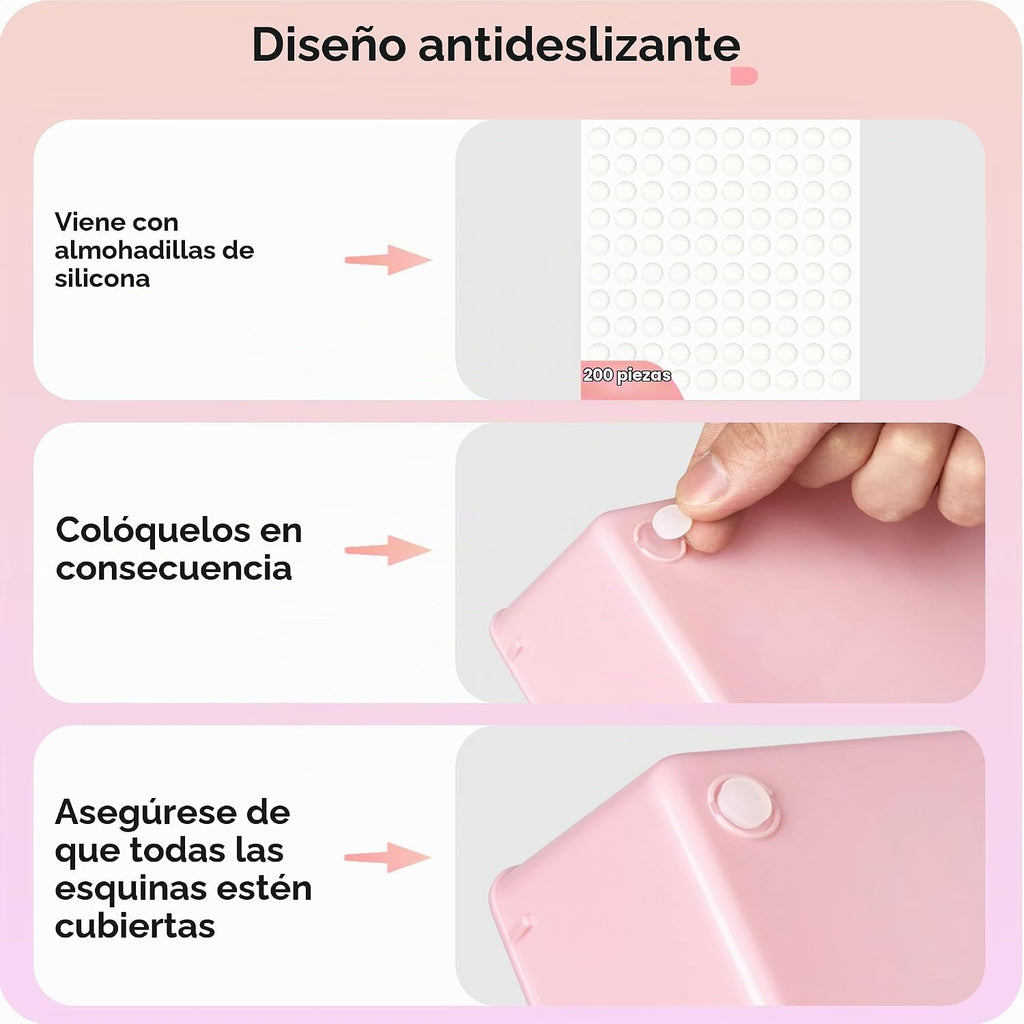 Vtopmart - Juego de 44 organizadores de cajones de plástico, 4 tama...