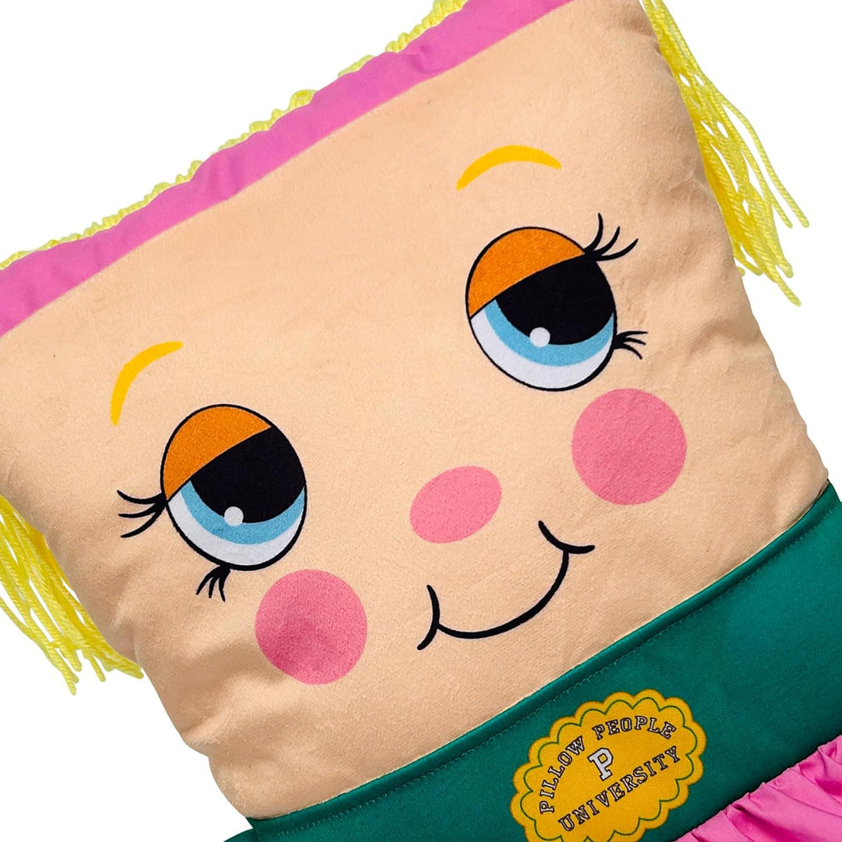 Pillow People: Jill College Plush - Juguete y almohada 2 en 1, amig...