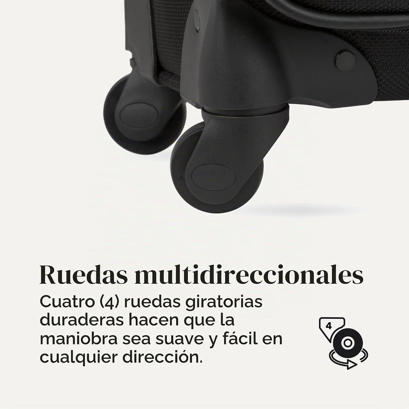 SwissGear Sion de Lado Blando Expandible, Negro