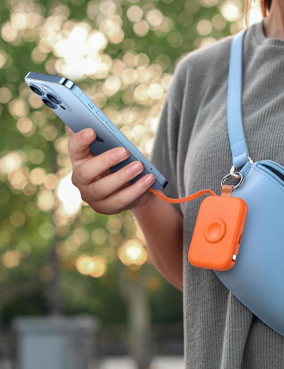 RORRY Cargador portátil CharmGo, cargador portátil de 5000 mAh | Ca...