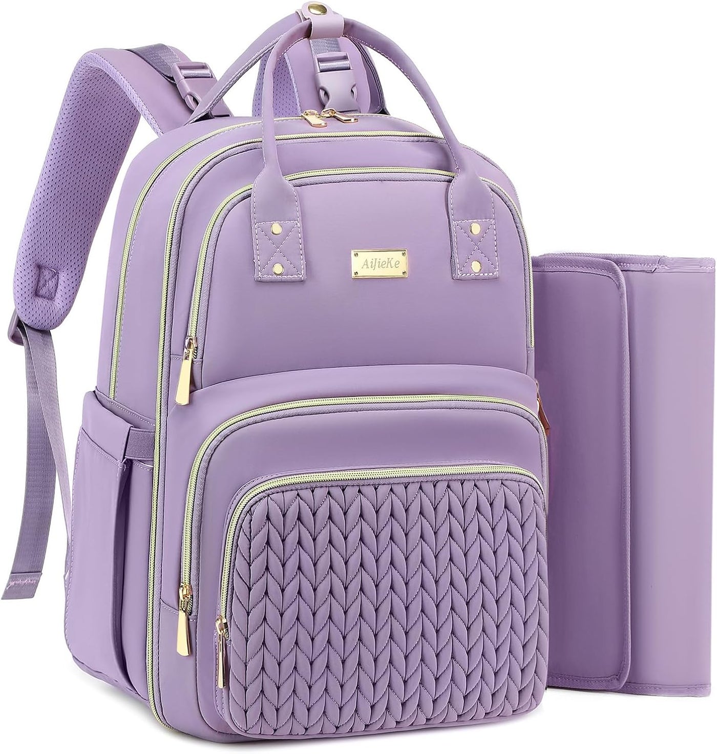 Mochila para pañales, grande, multifuncional, para niños, niñas y b...