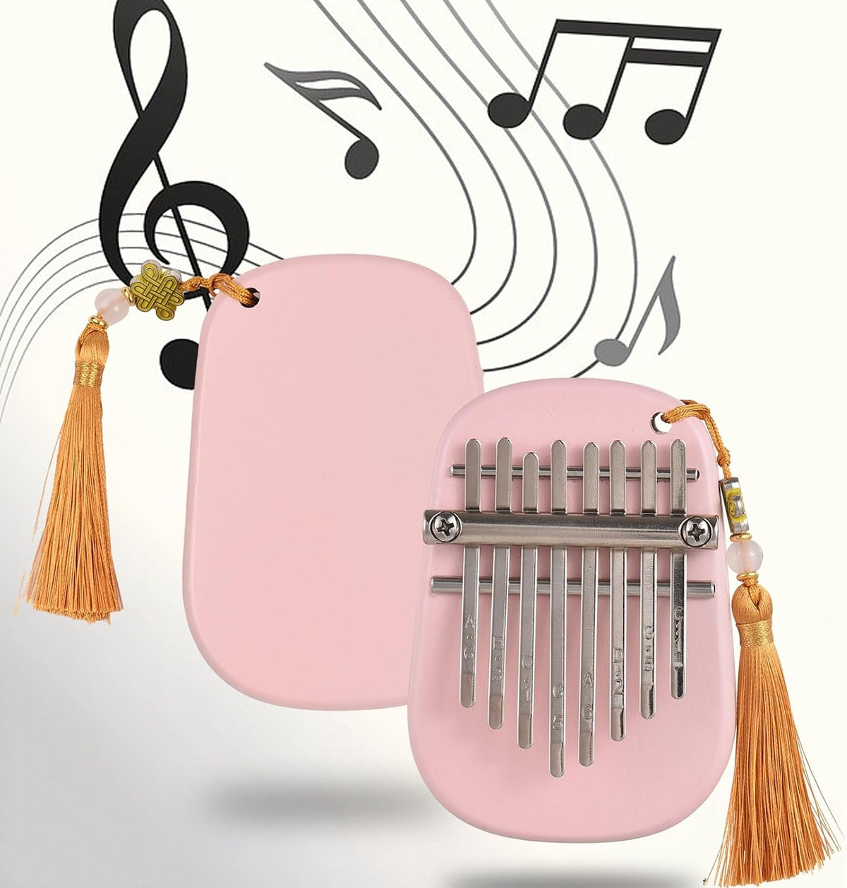 LiebeWH Kalimba - Piano de pulgar de 8 teclas, instrumento portátil...