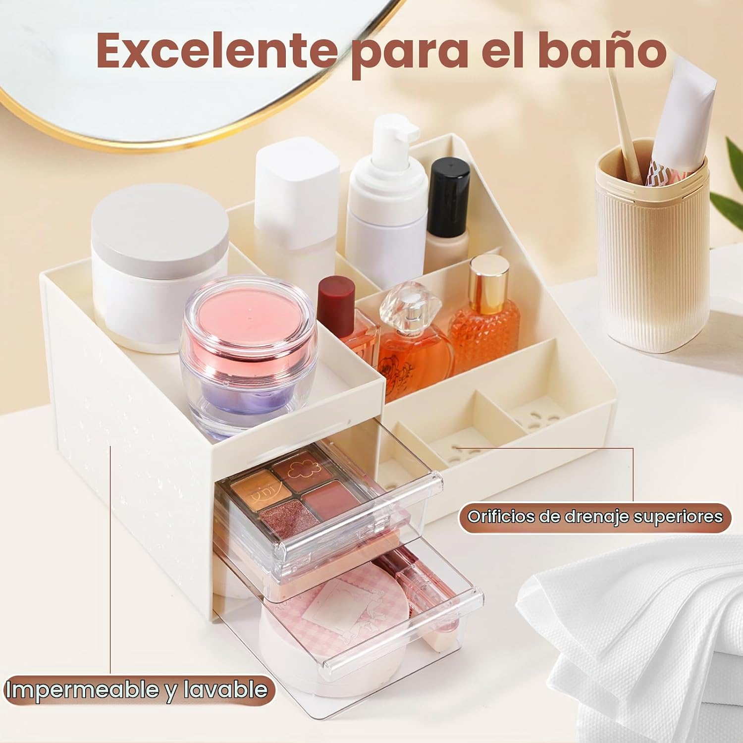 EXIN DECHEN - Organizador de colonia para hombre, soporte de coloni...