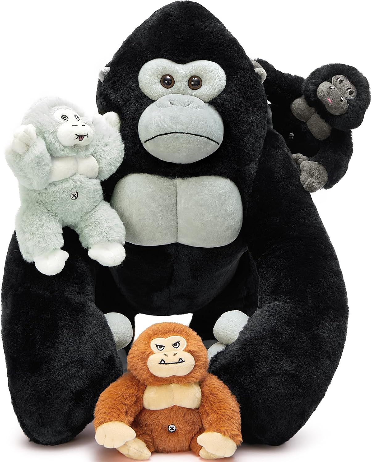 MaoGoLan Animales de Peluche Gorila Gigante - Gorila de Peluche Gra...