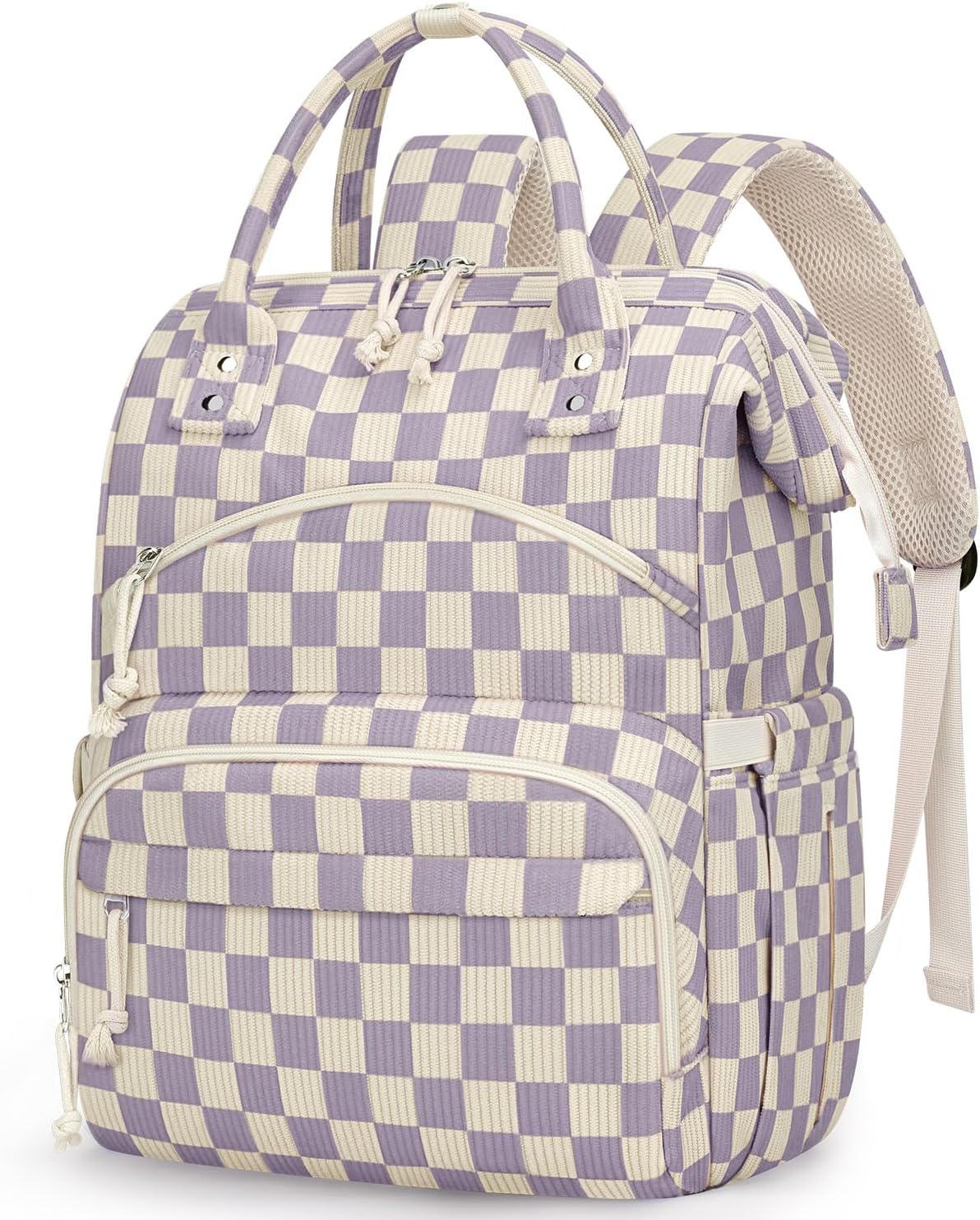 Pritent Mochila para pañales de gran capacidad para mamá, bolsa de...