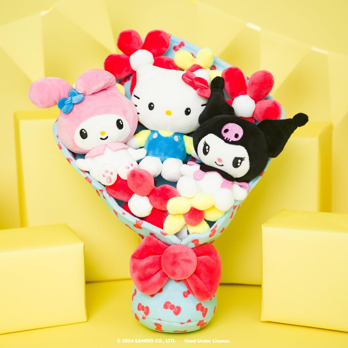 Jazwares Hello Kitty and Friends - Bouquet de peluche de celebració...