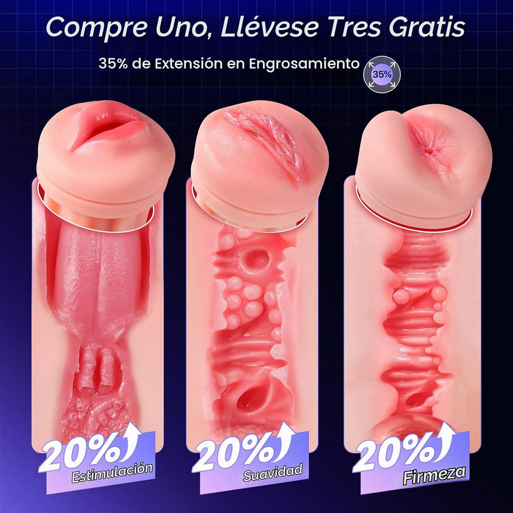 Uoffile Masturbador masculino Juguetes sexuales para hombres \u2013...