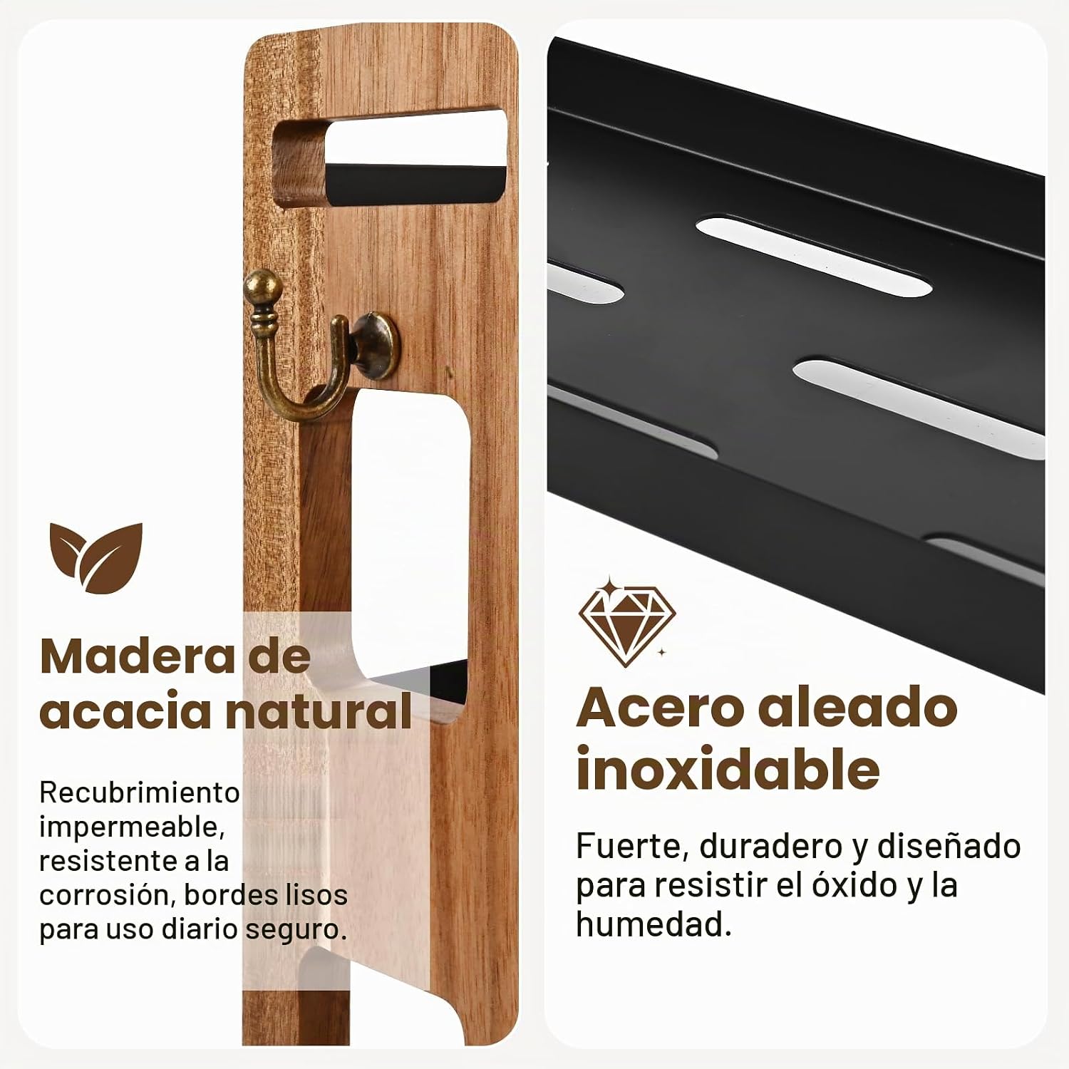 Organizador de mostrador de baño, estante de mostrador de baño, org...