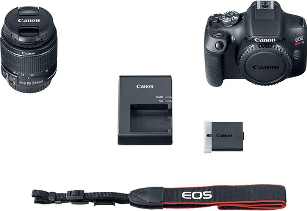 Canon Paquete de cámara DSLR EOS Rebel T7 con lente Canon EF-S 0.70...