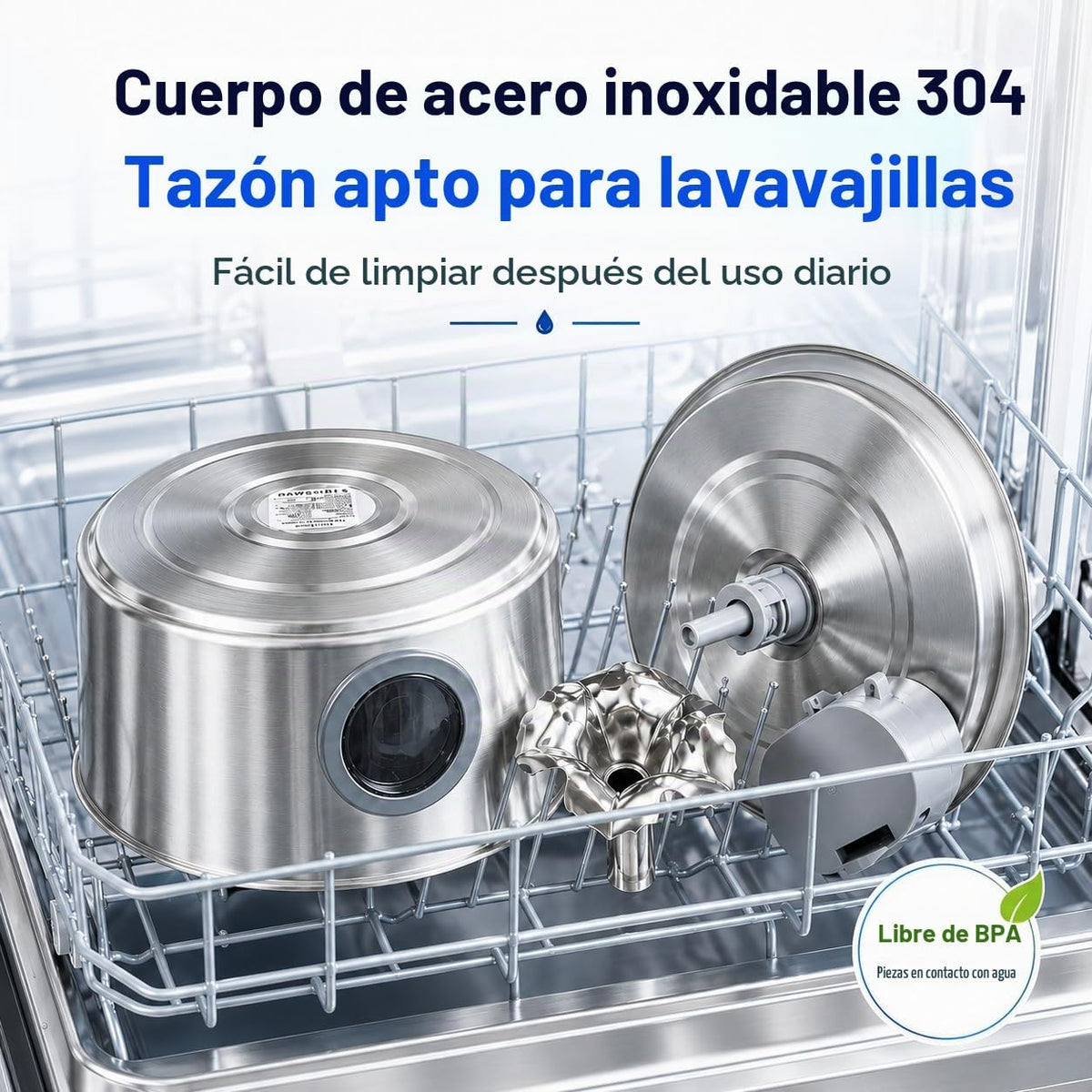 Fuente de agua para gatos, fuente para mascotas de acero inoxidable...
