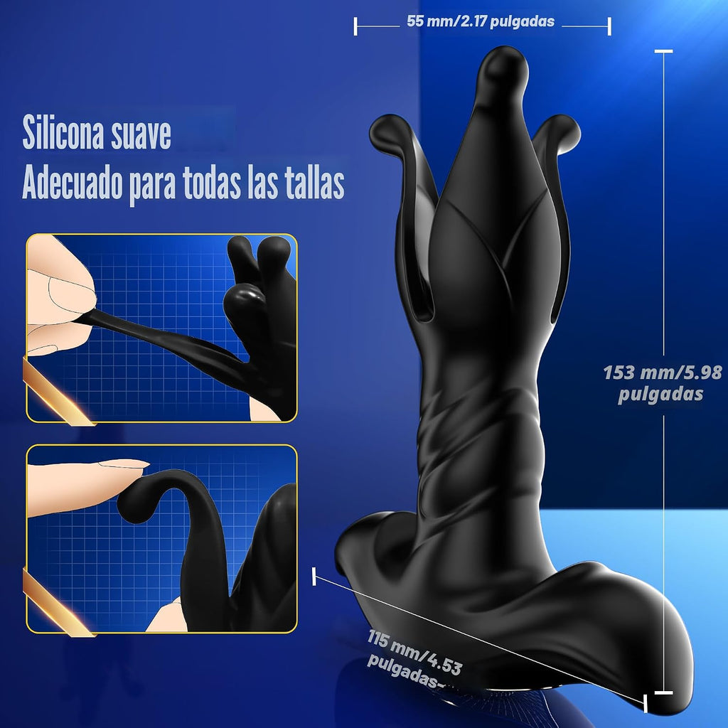 BEISAR Masajeador de próstata, juguetes anales, juguetes sexuales m...